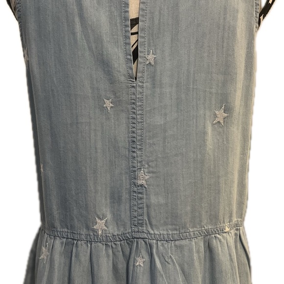 Poplin denim look tank top - Picture 7 of 12